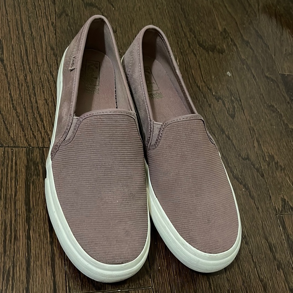 Purple suede keds